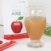 케이셀러 원액 그대로 사과 100% 주스 NFC 착즙, 100ml, 50포