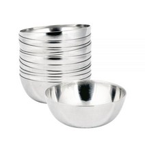 스텐 막걸리 동동주 탁주 술잔 소형 10개 세트