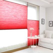 윈플러스 듀오톤 단면형 허니콤 블라인드 100X100 33색상 벌집쉐이드 카페 사무실 블라인드 롤스크린