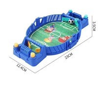 어린이농구대 미니농구대 스포츠 축구 경쟁 파티 2 인 전투 테이블 게임 축구장 남자 아이 장난감, [04] D blue