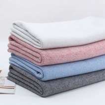 짱패브릭 선염양면이중울(wool)니트-4color원단 패브릭#, 연핑크