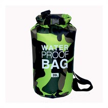 종이 보냉 박스 가방 손잡이 보냉팩 은박 보냉백 아이스박스 30l 방수 수영 드라이 자루 위장 색상 낚시 보트 카약 보관 표류 래프팅 2l 5l 10l 15l xaz9, 초록, 협력사, 20리터