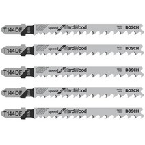보쉬 T144DF 목재 강목용 직쏘날 직소블레이드 5pcs