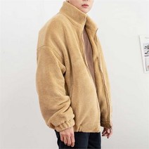 키작은남자 보이드 누빔 후리스