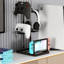 게임패드 컨트롤러 거치대 멀티 스탠드 듀얼센스 듀얼쇼크 프로콘 엑스박스 엑박, 컨트롤러 멀티 거치대(블랙)