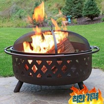 전원주택 팰릿난로 화목난로 야외 캠프파 화로대