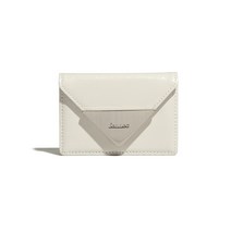 FENNEC CRINKLE TRIANGLE ACCORDION POCKET - ECRU