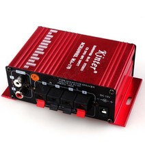 앰프스피커 HOT SALE KInter MA-170 Car Amplifier Audio Hi-Fi Mini 2 Channel Digital DC USB 12V, 한개옵션0