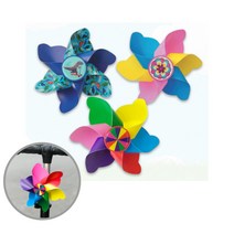 [감성살롱] 기둥형 바람개비 킥보드 유모차 자전거 씽씽카 유아 어린이집 행사 유치원 단체선물, 감성ⓝ1바람개비 기둥형-공룡_1개ⓝ홈