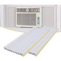 LBG Products Window AC 단열 사이드 패널 키트 창문 에어컨 유닛 교체 스크린에 적합 높이 43.2cm(17인, 한개옵션0