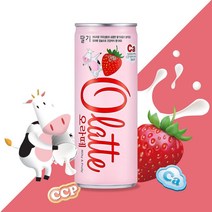 오라떼 딸기 240ml CAN 30입 2박스, 60Ea