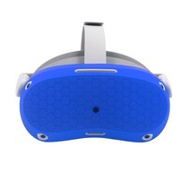 VR게임 소프트 슬리브 실리콘 보호 커버 케이스 피코 4 VR 헤드셋 안경 액세서리용, 한개옵션1, 04 Blue