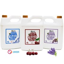 산도깨비 업소용 냄새OUT/산업용 탈취제 악취제거제, 허브향, 2개, 4L