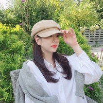 느와드코코 마도로스 면 빵모자 팔각모 여성 헌팅캡 코튼 모자