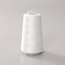 1pc 재봉사 3000 야드 402/S 재봉 자수기 용 폴리 에스터 실 퀼팅 손 재봉, 하얀색