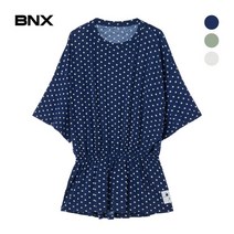 BNX 1+1 도트 허리 스트링 블라우스 티셔츠 3종 택2