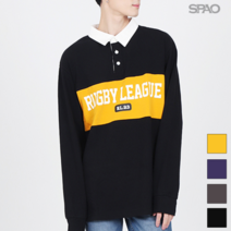 스파오 스파오 스파오 컬러블록 럭비 티셔츠_SPLW838C01 (P001890700)
