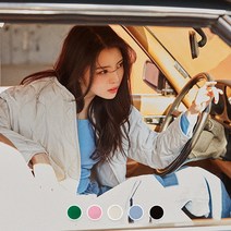 [지오다노] 323506 여성 크롭 긴팔 티셔츠 05323506