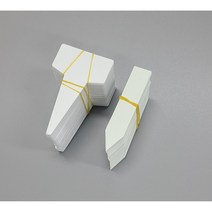 화이트 화분이름표 식물이름표 식물라벨 일자형 T형 100p