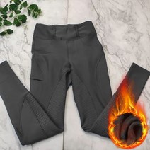 승마바지 여자 승마 바지 장비, 2.그레이+XS