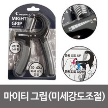 [WINZI_마켓] 파워완력기 간편완력기 손악력계 손목힘강화기 악력측정기 완력운동 근력기, 아이워너 마이티 그립 강도조절 악력기 10 40k, WZ류_단일옵션