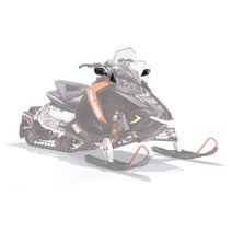 Polaris Snowmobile AXYS® Mirrors - Bck 검정, 상세내용표시, 상세내용표시