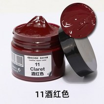 페인트클렌저 페클 가죽 수리 젤 컬러 수리 홈 카시트 가죽 보완 수리 보수 크림 페이스트 가죽 클리너 소파, 클라렛 11번