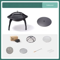 바베큐그릴 숯불 훈제 캠핑 휴대용 화로대 차 요리 가정용 실내 가전 제품 풀 세트 화로 야외 탄소 숯 펜션 식당 업소