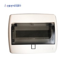진흥 차단기함 커버 3회로 주택분전함 뚜껑, 2개