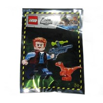 레고 121904 쥬라기 호일팩 Owen with Baby Raptor foil pack