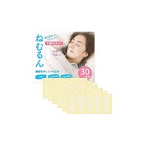 부직포 타입 입 호흡 방지 테이프 네무룬 3개 세트 90일분 30매입×3 ■ 일제■ 코골이 경감 용품 코호흡 촉진 입닫힘 테이프