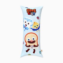 브레드이발소 도넛레인저 사각바디필로우 (스카이블루), 브레드이발소 도넛레인저 사각바디필로우 (하늘)