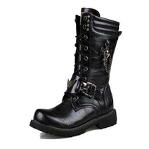 남성 오토바이 롱 부츠 라이더 슈즈 바이크 첼시 워커 앵글 할리 201, 11, 603