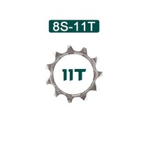 MTB 로드 스프라켓 픽시휠 바퀴 시마노 스램 호환 12 11 10 9 8 7 단 도로 자전거 프리휠 치아 속도 11T 12T 13T 카세트 스프로킷 SRAM 플라이휠 용 사이클링, [01] 8S 11T, 8S-11T