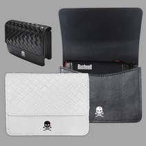 골프 스컬 거리측정기케이스 부쉬넬케이스 벨트형 자석형 차쉬넬케이스 레인지파인더케이스, 화이트