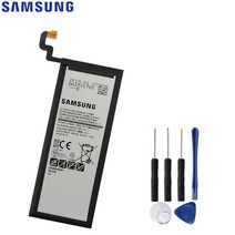 Galaxy Note 5 용 원래 교체 용 삼성 전화 배터리 SM N9208 Note5 N9208 N9200 N920t N920c 정품 EB BN920ABE 3000mAh|휴대, 1개, 단일, 단일
