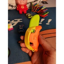 토이나이프 신형 1+1 신제품 틱톡 당근칼 피젯스피너 3D 프린팅 어른장난감 뉴디자인 피젯토이, 그린