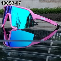 100프로 고글 100퍼센트 하이퍼크래프트 자전거 변색 고글 런닝 조깅 마라톤 선글라스, 체리핑크