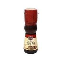 [밥몬]_CJ백설 진한참기름50ml 백설 참기름 들기름 기름 식용유, 상세페이지 참조