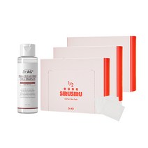 닥터에이지 1/2 시루시루 코튼 스킨솜 120매 3개+파하 셀 에센스 50ml, 단품