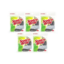 3M 스카치브라이트 강선 철수세미 35g x 5개 /스텐 철 강력, 없음