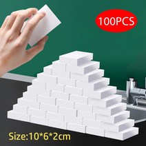 스펀지 재사용 가능한 멜라민 매직 스폰지 주방 욕실용 청소 30 50 100PCs, 2.5PCS