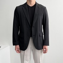 여름용 스판 블레이저 자켓 캐주얼 오버핏 시원한 여름 남성 여성 남녀공용 데일리 옷 코디