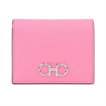 [살바토레 페라가모] 페라가모 간치니 컴팩트 플랩 반지갑 22-D780 0755268