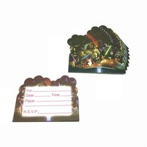 초대장 카드 1411cm 생일 초대장 소년 카드 축하 파티 호의, 24 invitation card