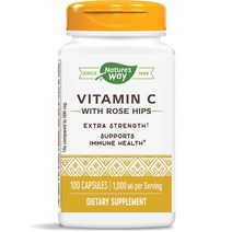 네이쳐스웨이 비타민 C 로즈힙 1000mg 캡슐, 1개, 100개입, 100정