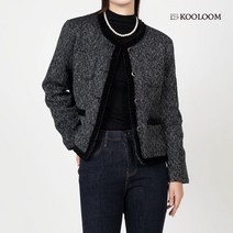 모직자켓 모직 가을 쇼트코트 가을 겨울 여성 모직 숏 벨뱃 체크 캐주얼 긴팔 봄 루즈핏 패션 노칼라 정장 트위드