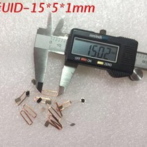 1551mm 14443a 13.56mhz ic uid changable cob rfid 칩 및 안테나 10 개몫, 없음