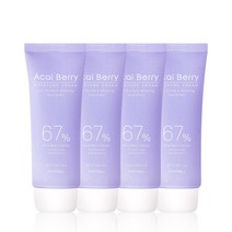 아사이베리 보습 안티에이징 항산화 아쿠아 젤 수분크림 100ml, 4개