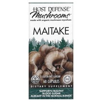 Fungi Perfecti Mushrooms Organic Maitake 60 Vegetarian Capsules